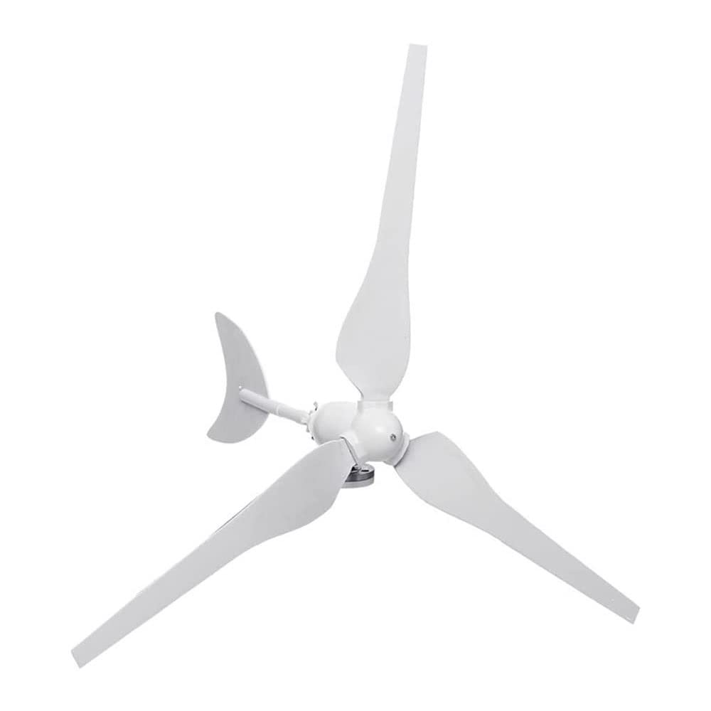 Zestaw generatora turbiny wiatrowej 400 W – 12 V/24 V, 3 łopaty, idealny do domu i na kemping, wydajny kontroler wiatru do rozwiązań w zakresie energii odnawialnej