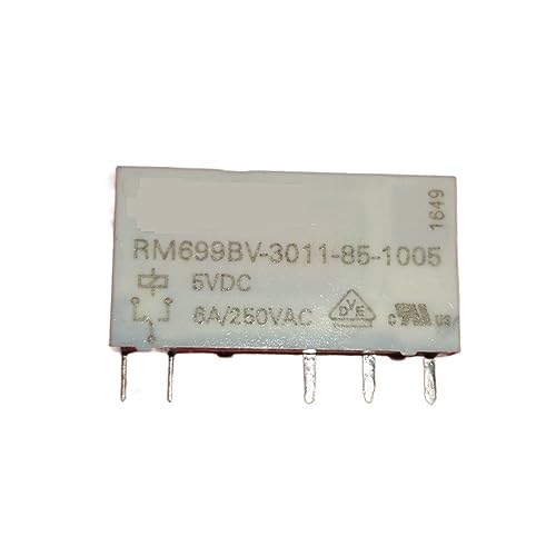 Relais électromagnétique 5 broches RM699BV-3011-85-1024 pour réparation de carte électronique