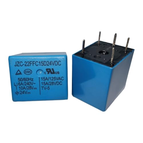 Relais JZC-22FFC15D24VDC pour résoudre les pannes de commutation 24V DC