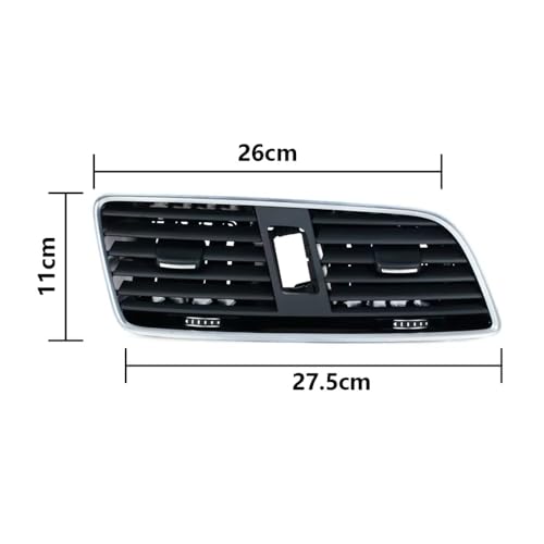 Grille climatisation automobile Q3 aérateur console centrale haute durabilité