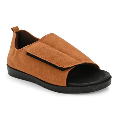 Image of Comfy-Pro Buddy Diabetic Sandal - 1 Strap Open Toe Sandal for Diabetic Foot Relief - Ideal for Burning Sensation & Loss of Sensation - Comfortable & Supportive Footwear