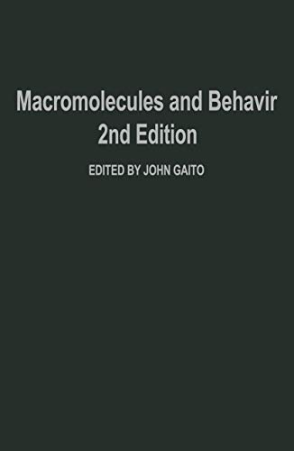 Macromolecules and Behavior view 2