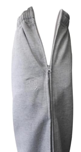 BENEFIT WEAR Adaptive Full-Length Side-Zipper Knit Pant Unisex Lightweight Elastic-Waistband Pants2