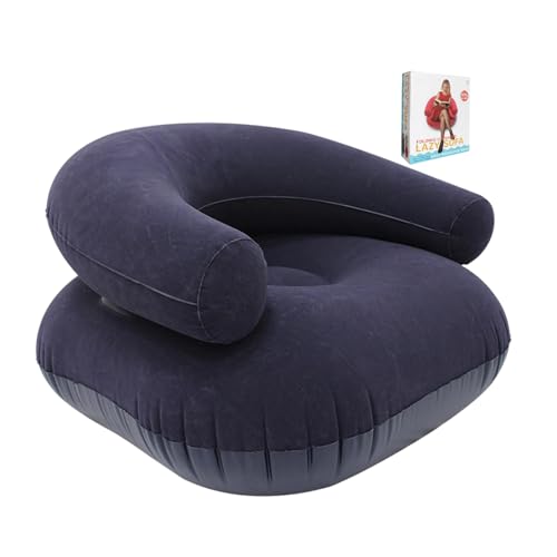 Asiento inflable portatil contra el suelo frio en el camping 2