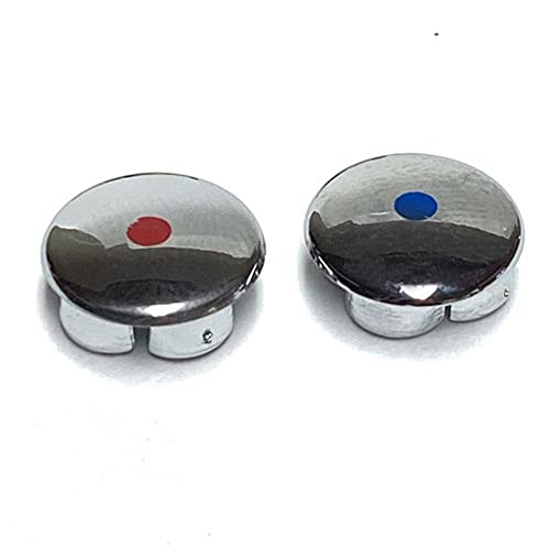 Handle Indices Hot Cold Screw Cover Caps for Franke Athena Zurich Danube Moselle Davos 3381R SP3381