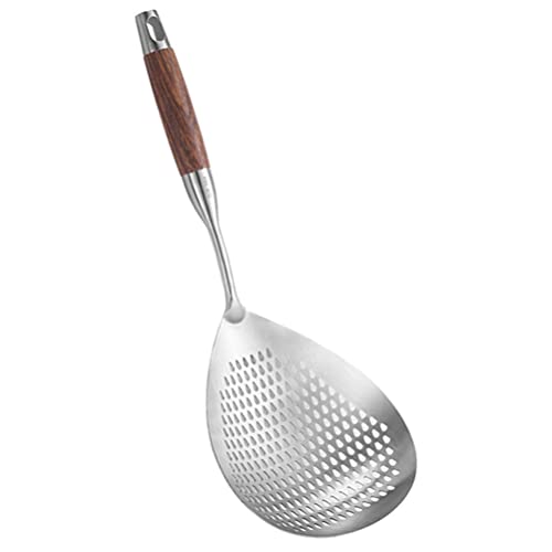 UPKOCH Escumadeira Escumadeira De Aço Inoxidável Filtro De Macarrão Colher Escumadeira Concha Macarr