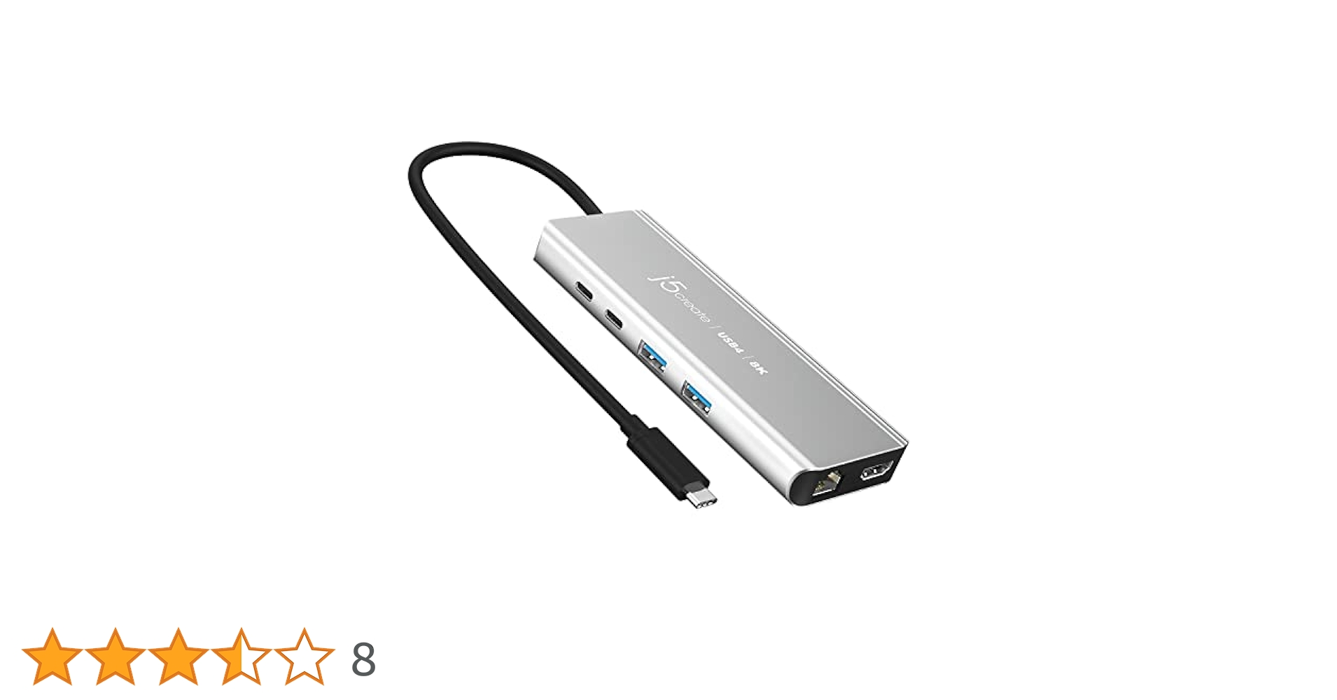 j5 create 6in1 マルチポートハブ　JCD403 JCD403 USB4® 8K Multi-Port Hub – j5create International
