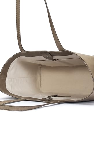 Image of Frye Women's Melissa Shopper Tote Bag, Stylist Large Handbag with Adjustable Strap & Pockets