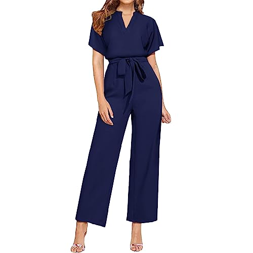 Combinaison femme manches courtes et col en V pyjama hiver