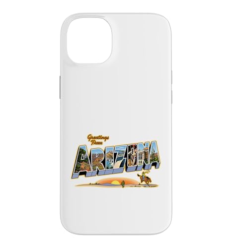 Greetings From Arizona ���B���e�[�W�|�X�g�J�[�h �X�}�z�P�[�X iPhone 14 Plus �p