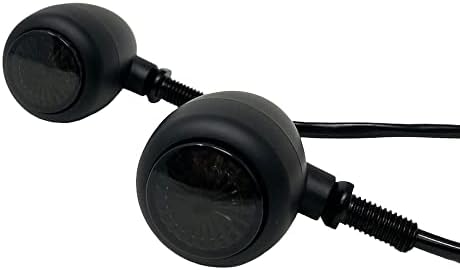 Alchemy Parts Black Motorcycle LED Indicators Turn Signals