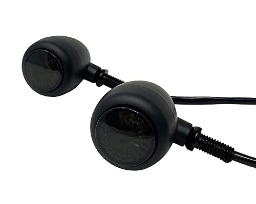Clignotants moto LED noirs Alchemy Parts pour remplacer des feux cassés ou ternes