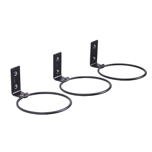 DEDC 3PCS Anillo Titular de la Maceta, la Pared del Anillo de Soporte del Estante de Macetas, para Balcón Jardín y Patio (Grande)