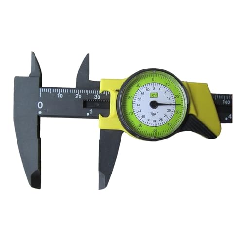 Calibrador vernier de plastico micrometro digital de 0-150mm medidor espesor de precision