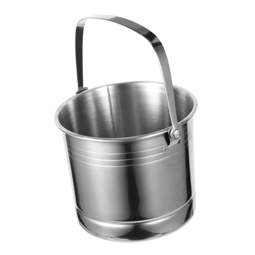 Cubo de hielo de acero inoxidable portátil para botellas de vino 2