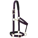 Weaver Leather Padded Adjustable Nylon Horse Halter, Purple, 1