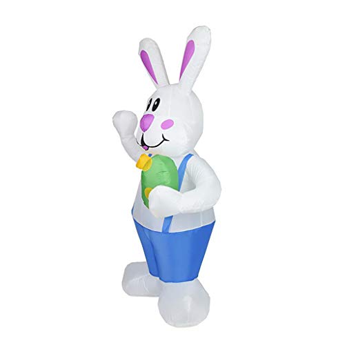 Conejo inflable de jardín en material resistente al agua de alta calidad 3