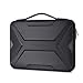 MOSISO 15-16 inch Laptop Hard Case, 15.6 inch Laptop Sleeve Waterproof Shockproof Computer Bag Compatible with MacBook HP Dell,Artistic Geometric EVA Carrying Case Hard Shell with Handle, Black