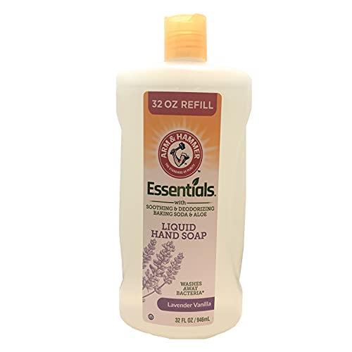 Savon liquide Arm & Hammer Essentials recharge lavande vanille douce