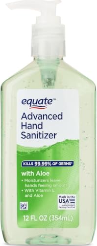 Equate Advanced Hand Sanitizer with Aloe, 355 mL image 2
