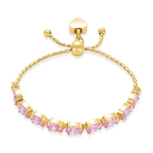 Bracelet de crémation étanche en cristal rose pour garder les cendres en sécurité