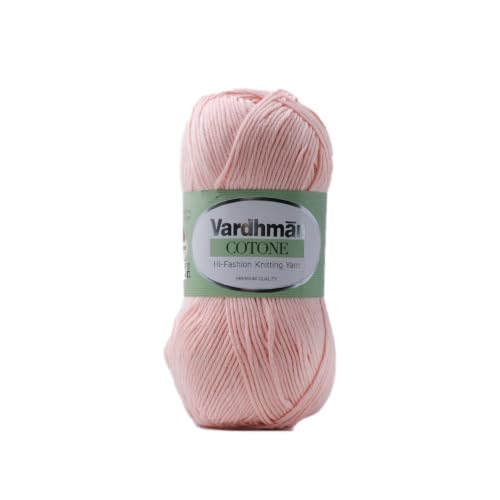 Image of Vardhman Cotone Cotton Acrylic Yarn 6 Ply Fine Weight Yarn | Pack-1