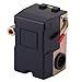 FanWayer Air Compressor Pressure Switch 175 PSI Single Port 135-175 PSI Heavy Duty 1/4 NPT 135 PSI Pressure Switch Air Pump Pressure Switch Pumptrol Air Pressure Switch for Air Compressor