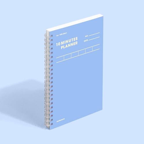 Planificateur 10 minutes un carnet d'organisation minimaliste aux finitions soignées
