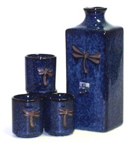 Dragonfly Sake Set