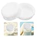 Abaodam Milk Bottle Sealing Caps 10pcs Plastic Bottle Sealing Discs for Fresh Milk Storage