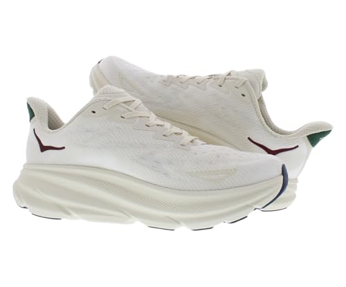 Image of Hoka Men's Clifton 9 Oat Milk /Alabaster 7.5 Medium