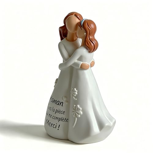 Lueaurra Figurine en résine Mère et Fille – vue 3