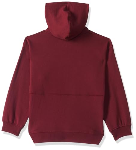 Image of T2F Girls Cotton Hooded Neck Oversized Fit DropShoulder Sweatshirt
