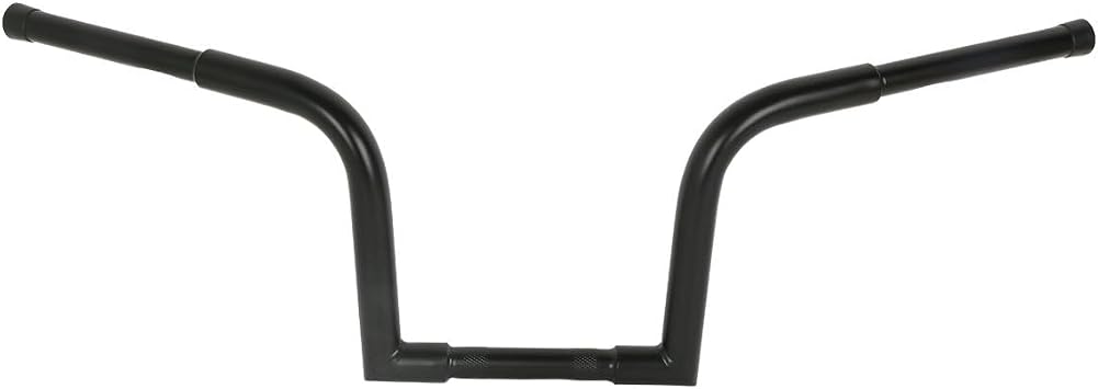 XMT-MOTO APE HANGERS BARS FAT 1-1/4" 10" RISE HANDLEBARS Fit for All Harley-Davidson FLST FXST Sportster XL including Throttle-by-wire models and any Custom Application