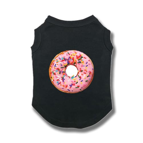 CNJKS ペット用 犬用 猫用 小型犬 イヌ ネコ 抜け毛防止 紫外線対策 薄手 蒸れない ノースリーブ 犬服 洋服 カジュアル おしゃれ 中型犬 犬 服 春 夏 秋 冬 幼稚園 ブラック 袖なし犬の服 犬抜け毛服 猫シャツ 春夏服 ドッグウェア L ベ