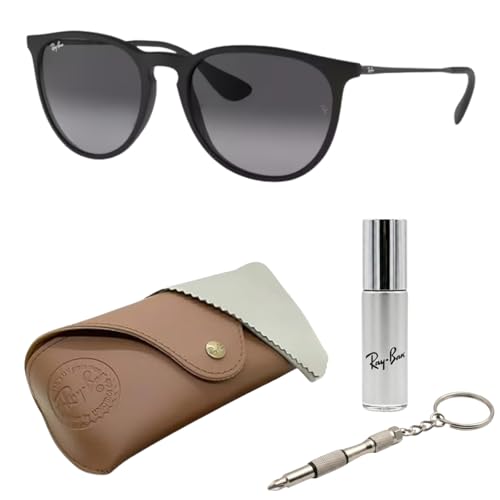 Image of Ray-Ban RB4171 ERIKA CLASSIC Phantos Shaped Sunglasses for Women with Official RAYBAN Eyewear Kit