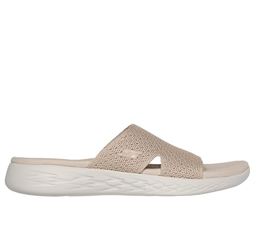 Image of Skechers Women's On-the-go 600 Stretch Knit Slides