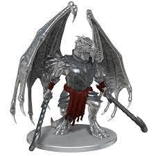 Sivak Draconian - from Draconian Warband Set - D&D Dungeons and Dragons - Large 2" Base Painted Plastic Miniature - Icons of The Realms - Dragonlance Shadow of The Dragon Queen