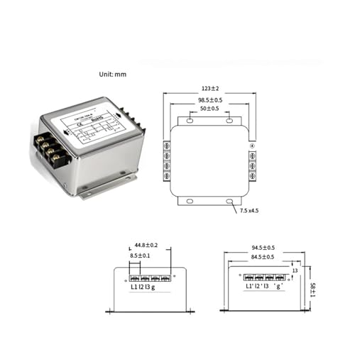 Filtre de puissance triphasé AC 380V CW12B inverseur servo - 6