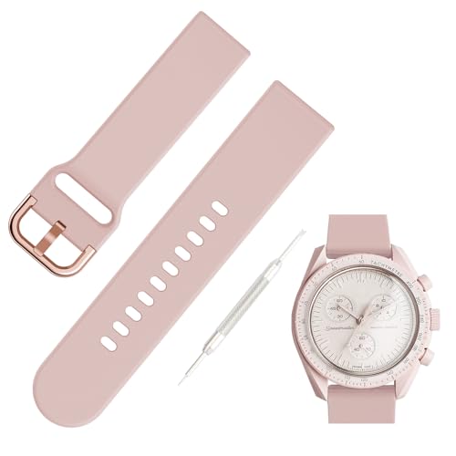 [Jumpsunfun] 20mm VRvoh for Swatch×OMEGA Speedmaster MoonSwatch XEHb`ƃIKxg Quick Release Ht sN