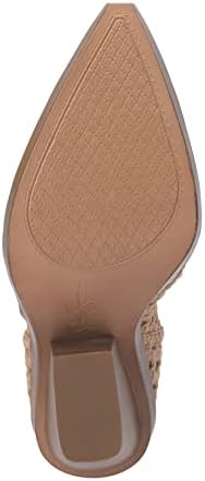Jessica Simpson Women's Lukkah Heeled Bootie Fashion Boot, Natural, 5 | Image 3