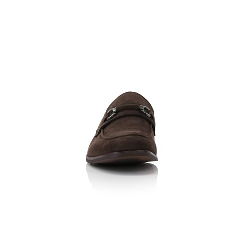 Image of Ferro Aldo Men's Premium Moc Toe Loafers | Casual & Dress Styles with Tassels & Horsebit Buckles