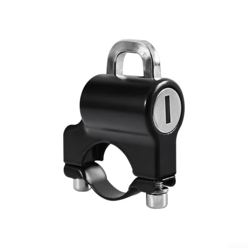 Antivol de casque de moto au design élégant adapté à différents diamètres de guidon