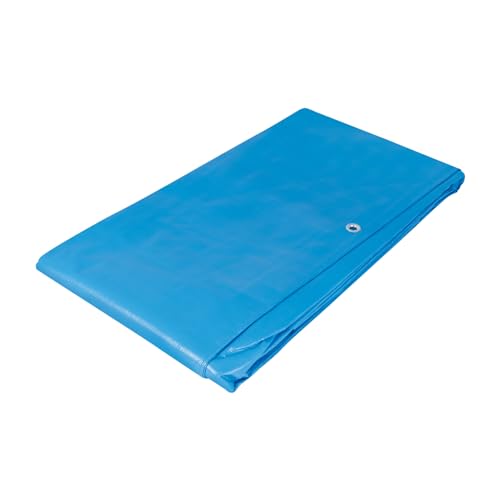 TRUPER LT-46Z Reinforced Blue Tarps, 7.5 oz/yd2 13.1x19.7Ft (4x6m)