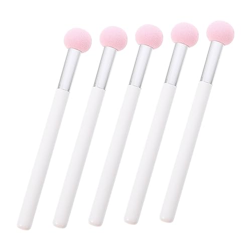 Veemoon 5piezas Aplicador de Polvos Esponja de Doble Uso Herramientas de Maquillaje para Corrector Cosmético Seco y Húmedo Maquillaje de Esponja