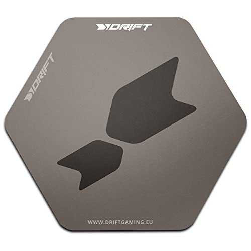 DRIFT GAMING FLOOR PAD - DRFLOORPADDG - Alfombrilla Gaming de Suelo, Vinilo Texturizado, Hexagonal,...
