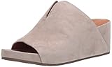 Gentle Souls by Kenneth Cole Women's Women's Gisele 65 Mule Heeled Sandal, Mushroom, 7