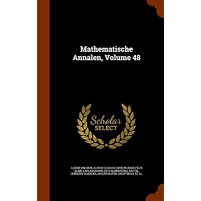 Mathematische Annalen, Volume 48