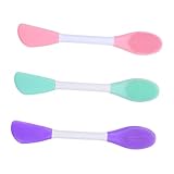 LIFKOME 3stücke Teiliges Silikon Multifunktionale Manuelle Gesichtsreinigung Mit Doppeltem Kopf Hautfreundliche Gesichtsreinigungsbürste Für Sanfte Reinigung Und Pflege