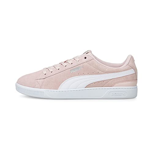 Image of PUMA Women's Vikky V3 Winter Wonderland Sneaker, Chalk Pink Puma White Puma Silver, 4.5 UK